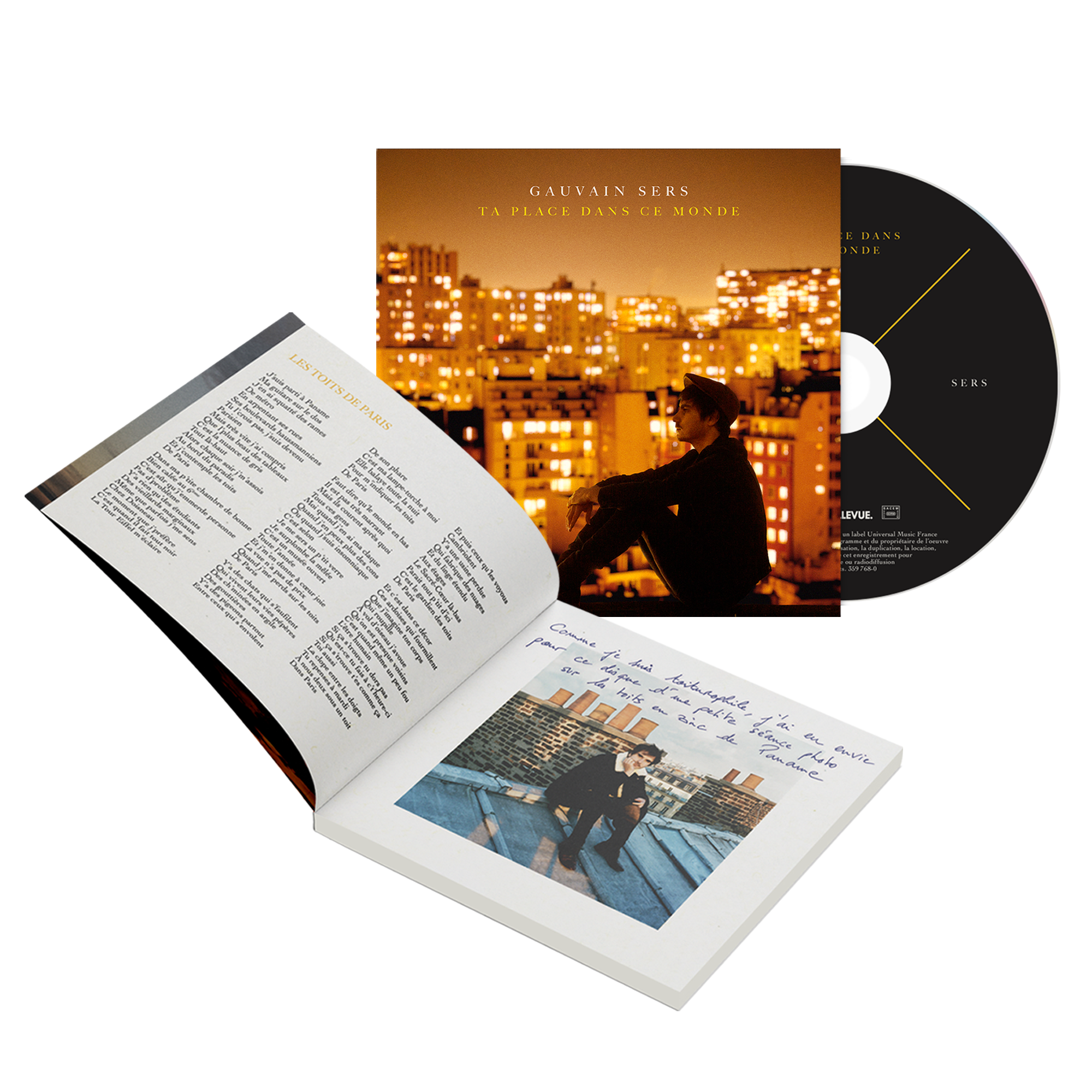 CD Livre Disque "Ta place dans ce monde"